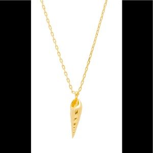 Gorjana Cove Shell Pendant Necklace